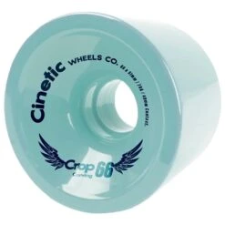 Roues Longboard Skate Cinetic Set De 4 Roues Crop 66mm - 78A
