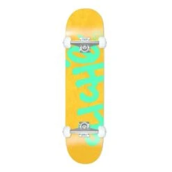 Skateboard Street Cliché - Complete Handwritten Orange Teal - 8.25"