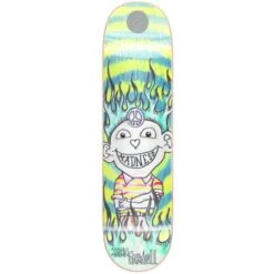 Plateau De Skateboard Madness Skate Skateboard Madness Deck Jack Gonz R7 Green Swirl - 8.5"