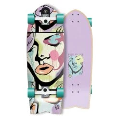 Surfskate Flying Wheels Maud Le Car - Lipspray Mauve
